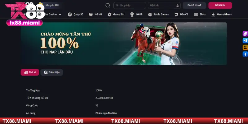 Chi tiết toàn bộ ưu đãi dành cho lần nạp đầu tiên