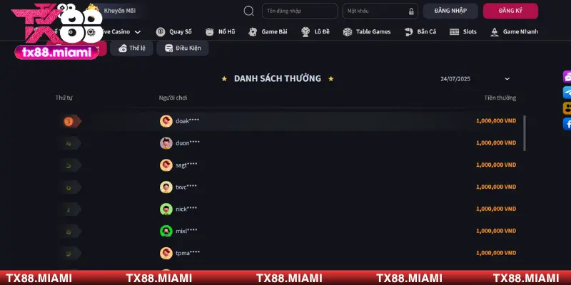 Sử dụng hoặc rút tiền hoàn